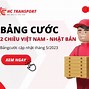 Phí Vận Chuyển Quốc Tế Từ Nhật Về Việt Nam