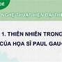 Thiên Nhiên Trong Tranh Của Họa Sĩ Paul Gauguin - Lớp 8 Vẽ Tranh Theo Tác Phẩm Của Paul Gauguin