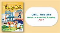 Tiếng Anh 7 I Learn Smart World Unit 8 Test