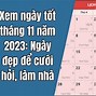 Xem Ngày Tốt Tháng 11 Năm 2023